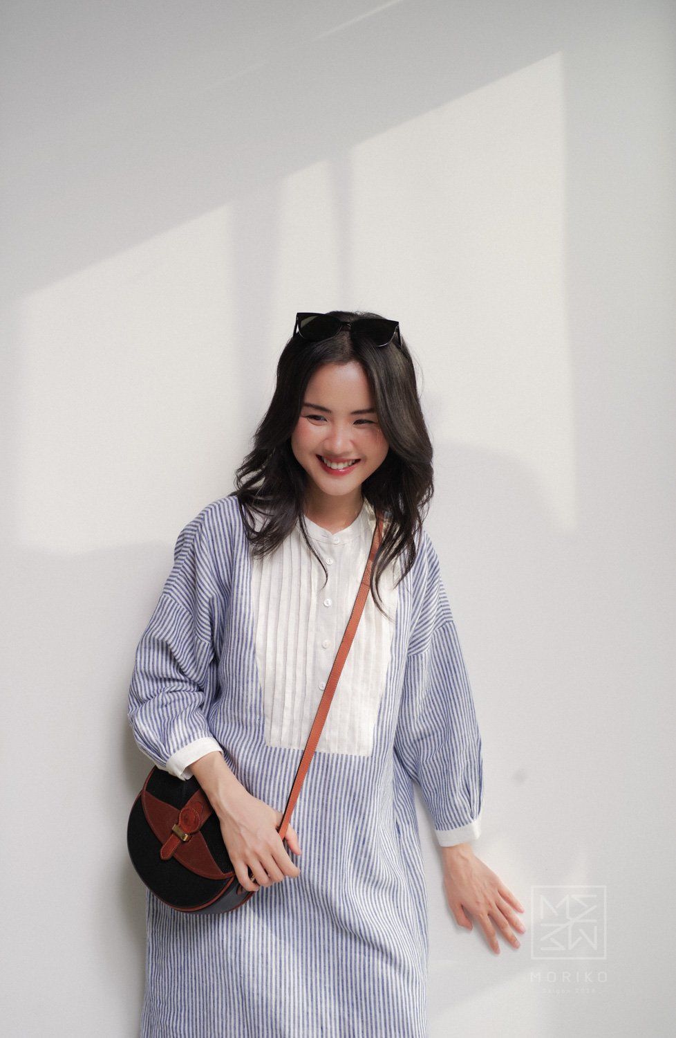  Kate Dress (Đầm cổ trụ xếp ly ngực) 