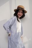  Kate Dress (Đầm cổ trụ xếp ly ngực) 