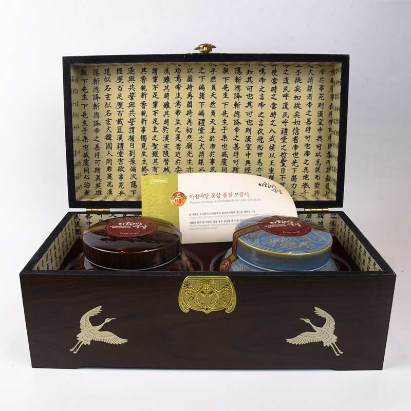 Cao Hắc Sâm Đông Trùng Hạ Thảo Hộp Gỗ 500g x 2 hũ