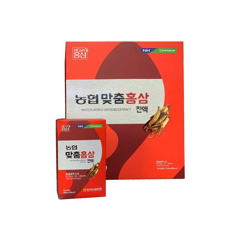  Nước Hồng Sâm Nonghyup Matchum 70ml x 30 gói 