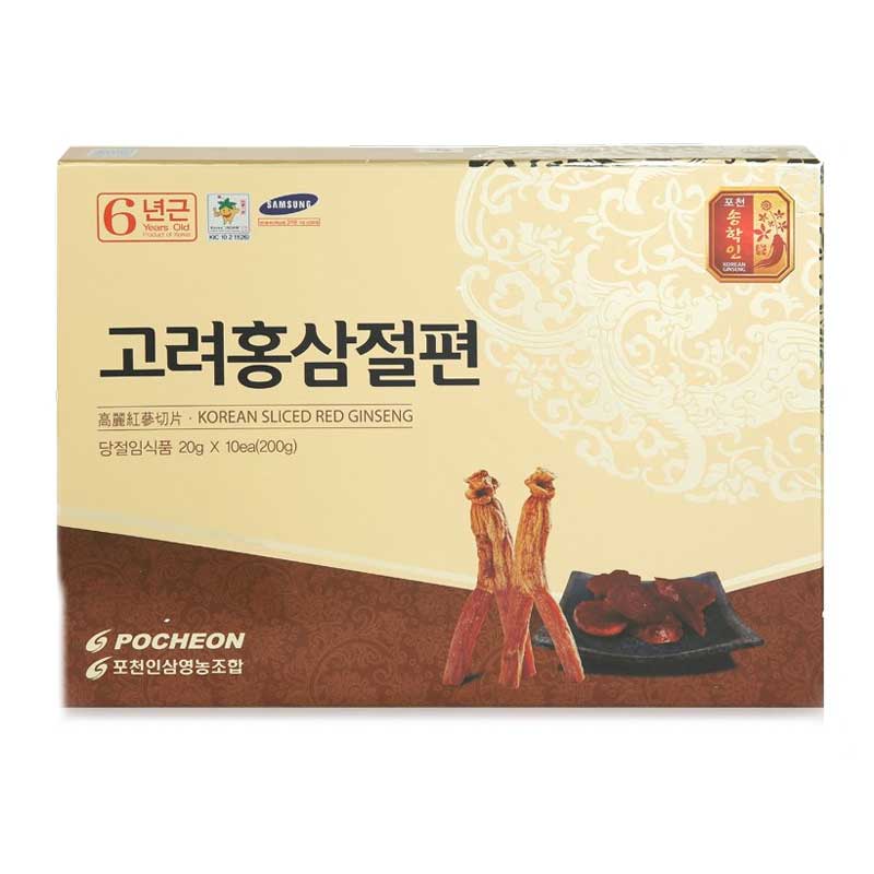 Hồng Sâm Lát Tẩm Mật Ong Pocheon 200g