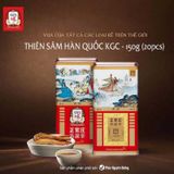  Thiên Sâm Củ Khô KGC 20 PCS 150G 7 Củ 