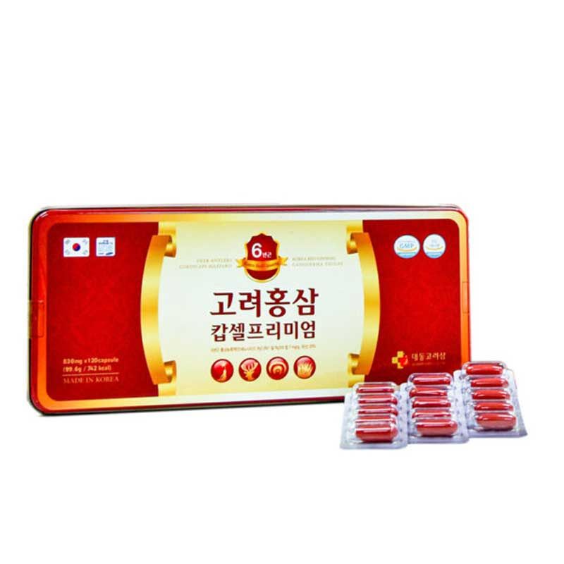  Viên Hồng Sâm Nhung Linh Chi Daedong 830mg x 120 viên 