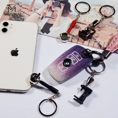 Móc Khóa Ca Đánh Sữa, Tamper, Máy Xay, Tay Cầm MUVNA | Keychain Milk Pitcher, Tamper, Grinder, Portafilter