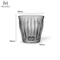 Cốc Thủy Tinh TIVAT Chịu Nhiệt 220ml MUVNA | TIVAT Glass Coffee Cup