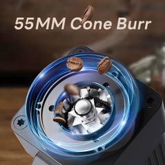 Máy Xay Cà Phê Starseeker E55 55mm | Electric Coffee Grinder (Trang Bị Bộ Phận Giảm Tĩnh Điện Mới)  (Pre-order)
