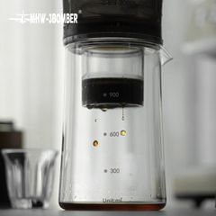 Bình Pha Cà Phê Lạnh Nhỏ Giọt Thủy Tinh Cao Cấp BARO 600ML MHW-3BOMBER | BARO ICE DRIPPER 600ML