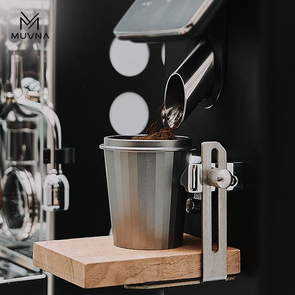 Cốc Đong Cà Phê Bằng Hợp Kim Nhôm Cao Cấp MUVNA  Size 58mm, 53mm - Breville, 51mm - Delonghi | Dosing Cup