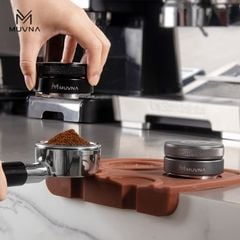 Dụng Cụ San Cà Phê Điều Chỉnh Độ Sâu MUVNA Size 58mm, 53mm - Breville, 51mm - Delonghi | Style A Distributor