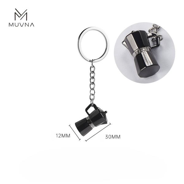 Móc Khóa Ca Đánh Sữa, Tamper, Máy Xay, Tay Cầm MUVNA | Keychain Milk Pitcher, Tamper, Grinder, Portafilter