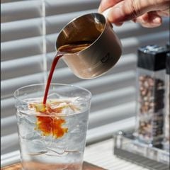 Cốc Đong Cà Phê Espresso Bằng Thép Không Gỉ 100ml MUVNA | Stainless Steel Shot Cup