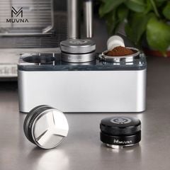 Dụng Cụ San Cà Phê Điều Chỉnh Độ Sâu MUVNA Size 58mm, 53mm - Breville, 51mm - Delonghi | Style A Distributor