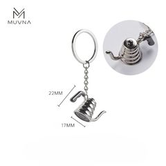 Móc Khóa Ca Đánh Sữa, Tamper, Máy Xay, Tay Cầm MUVNA | Keychain Milk Pitcher, Tamper, Grinder, Portafilter