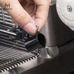 Móc Khóa Ca Đánh Sữa, Tamper, Máy Xay, Tay Cầm MUVNA | Keychain Milk Pitcher, Tamper, Grinder, Portafilter