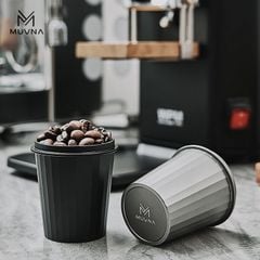 Cốc Đong Cà Phê Bằng Hợp Kim Nhôm Cao Cấp MUVNA  Size 58mm, 53mm - Breville, 51mm - Delonghi | Dosing Cup