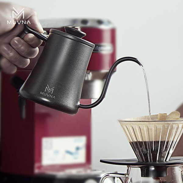 Combo Pha Cà Phê Pour Over Ấm Cổ Ngỗng, Phễu Nhựa, Bình Đong Cà Phê MUVNA | Combo Kettle, Dripper, Server for Pour Over Coffee