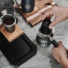 Cốc Đong Cà Phê Bằng Hợp Kim Nhôm Cao Cấp MUVNA  Size 58mm, 53mm - Breville, 51mm - Delonghi | Dosing Cup