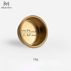 Giỏ Lọc Cà Phê Unit 8 Bằng Thép Không Gỉ Phủ Lớp Titanium 58mm MUVNA | Unit 8 Precision Basket Titanium