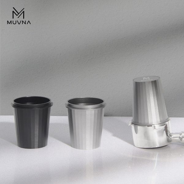 Cốc Đong Cà Phê Bằng Hợp Kim Nhôm Cao Cấp MUVNA  Size 58mm, 53mm - Breville, 51mm - Delonghi | Dosing Cup