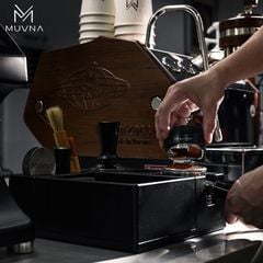 Hộp Đập Bã Cà Phê Đa Chức Năng Tích Hợp MUVNA | ABS Multifunctional Tamping Stand, Knock Box