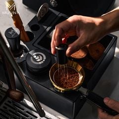 Hộp Đập Bã Cà Phê Đa Chức Năng Tích Hợp MUVNA | ABS Multifunctional Tamping Stand, Knock Box