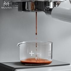 Cốc Đong Cà Phê 100ml Bằng Thủy Tinh MUVNA | Shot Cup Glass