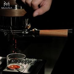 Tay Cầm Lucifer MỚI Không Đáy (rổ rời) Dùng Cho Group Head E61 MUVNA | Lucifer Bottomless Portafilter
