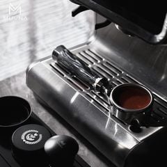 Tay Cầm Lucifer MỚI Không Đáy (rổ rời) Dùng Cho Group Head E61 MUVNA | Lucifer Bottomless Portafilter