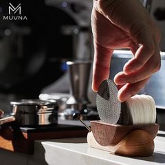 Giá Đựng Giấy Lọc, Lưới Lọc Hình Ốc Sên Bằng Gỗ MUVNA | Snail Filter Paper Holder