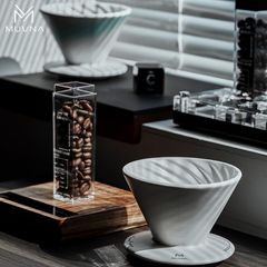 Phễu Pha Cà Phê Drip/Pour Over Bằng Gốm Sứ V60 Xingwo MUVNA |  Xingwo V60 Ceramic Filter