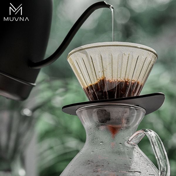 Hộp 100 Chiếc Giấy Lọc V01 Pha Cà Phê Pour Over MUVNA | V60 Coffee Filter V01
