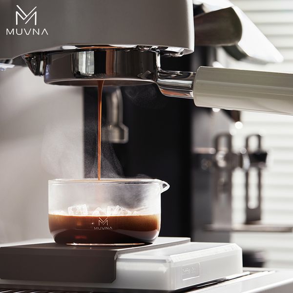 Cốc Đong Cà Phê 100ml Bằng Thủy Tinh MUVNA | Shot Cup Glass