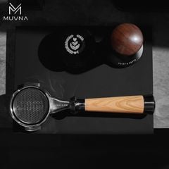 Tay Cầm Lucifer MỚI Không Đáy (rổ rời) Dùng Cho Group Head E61 MUVNA | Lucifer Bottomless Portafilter