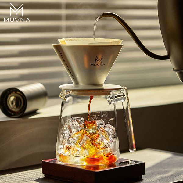 Phễu Pha Cà Phê Bằng Gốm Sứ V60 Drip / Pour Over Xiangchuan MUVNA | Xingchuan Ceramic Dripper