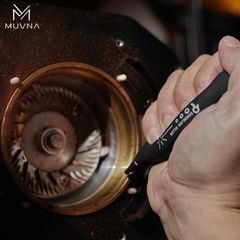 Dụng Cụ Thổi Bụi Cà Phê Silicon MUVNA | Coffee Ground Cleaning Air Blower