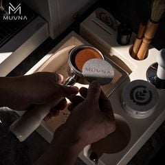 Hộp Đập Bã Cà Phê Đa Chức Năng Tích Hợp MUVNA | ABS Multifunctional Tamping Stand, Knock Box