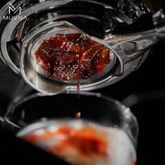 Tay Cầm Lucifer MỚI Không Đáy (rổ rời) Dùng Cho Group Head E61 MUVNA | Lucifer Bottomless Portafilter