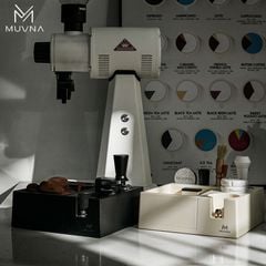 Hộp Đập Bã Cà Phê Đa Chức Năng Tích Hợp MUVNA | ABS Multifunctional Tamping Stand, Knock Box