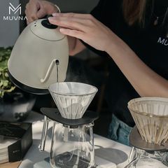 Hộp 100 Chiếc Giấy Lọc V01 Pha Cà Phê Pour Over MUVNA | V60 Coffee Filter V01