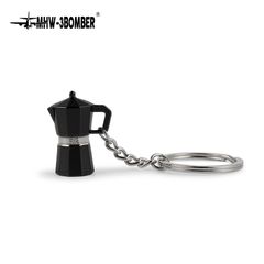 Móc Khóa Ca Đánh Sữa MHW-3BOMBER| KEYCHAIN MILK PITCHER, TAMPER, COFFEE GRINDER