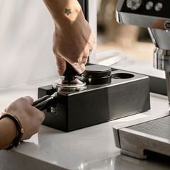 Giá Kê Tamper Nén Cà Phê Bằng Nhựa ABS Đa Chức Năng 51mm/53mm/58mm MUVNA | ABS Tamping Stand Black