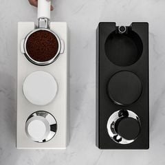 Giá Kê Tamper Nén Cà Phê Bằng Nhựa ABS Đa Chức Năng 51mm/53mm/58mm MUVNA | ABS Tamping Stand Black