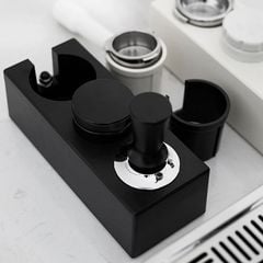 Giá Kê Tamper Nén Cà Phê Bằng Nhựa ABS Đa Chức Năng 51mm/53mm/58mm MUVNA | ABS Tamping Stand Black