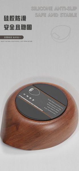 Cân Cà Phê Điện Tử Hình Khay Bằng Gỗ MUVNA | Wooden Tray-shaped Electronic Scale