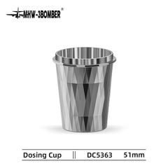 Cốc Đong Cà Phê Dạng Kim Cương MHW-3BOMBER Size 58mm, 51mm - Delonghi | DIAMOND COFFEE DOSING CUP