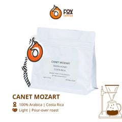 Cà Phê Hạt Canet Mozart 150g | Costa Rica Fox Coffee Beans