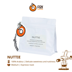 Cà Phê Hạt Nuttie 250g | Nuttie Coffee beans