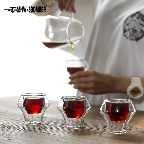 Cốc Thủy Tinh 2 Lớp 60ml Cách Nhiệt MHW-3BOMBER | NIGHTEN CUP