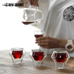 Cốc Thủy Tinh 2 Lớp 60ml Cách Nhiệt MHW-3BOMBER | NIGHTEN CUP