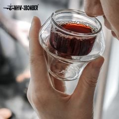 Cốc Thủy Tinh 2 Lớp 60ml Cách Nhiệt MHW-3BOMBER | NIGHTEN CUP